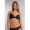 Woman’s Tiziana Lace Triangle Bra(Black – Black)