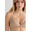 Woman’s Tiziana Lace Triangle Bra(Natural – Honey Soft Beige)