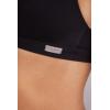 Woman’s Tiziana Triangle Bra in Cotton(Black – Black)
