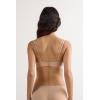 Woman’s Tiziana Triangle Bra in Cotton(Natural – Honey Soft Beige)