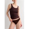 Woman’s Ultralight Cotton Brazilian(Brown – Mocha Brown)