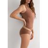 Woman’s Ultralight Cotton Panties(Natural – Caramel Dark Beige)