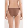 Woman’s Ultralight Cotton String Panties(Natural – Caramel Dark Beige)