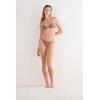 Woman’s Ultralight Cotton String Panties(Natural – Caramel Dark Beige)
