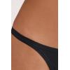 Woman’s Ultralight Cotton String Thong(Black – Black)