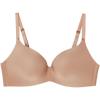 Woman’s Adele Wireless Boost Triangle Bra in Ultralight Microfiber(Natural – Marrone Cappuccino)