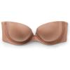 Woman’s Anna Bandeau Bra in Ultralight Microfiber(Medium Beige)