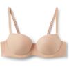 Woman’s Balconette Carlotta Plump Bra in Ultralight Microfiber(Natural – Honey Soft Beige)
