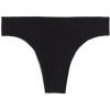 Woman’s Brazilian Panties in Seamless Ultra Light Microfiber(Black – Black)