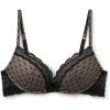 Woman’s Cool Elegance Gioia Super Push-Up Bra(Black – Nero/Cream)