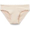 Woman’s Cotton and Lace Panties(Natural – Avorio Crema)