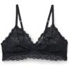 Woman’s Emma Lace Triangle Bra(Black – Black)