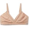 Woman’s Emma Triangle Bra in Natural Cotton(Natural – Honey Soft Beige)