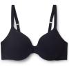 Woman’s Francesca Superior Comfort Balconette Bra(Black – Black)