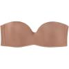 Woman’s Gioia Bandeau Bra in Ultralight Microfiber(Natural – Caramel Dark Beige)