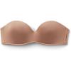 Woman’s Gioia Bandeau Bra in Ultralight Microfiber(Natural – Marrone Cappuccino)
