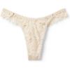 Woman’s Italian Riviera ‘80s Style Brazilian(Ivory – Creamy Beige)