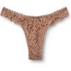 Woman’s Italian Riviera ‘80s Style Brazilian(Natural – Marrone Cappuccino)
