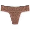 Woman’s Lace Brazilian(Natural – Caramel Dark Beige)