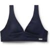 Woman’s Lara Cotton Triangle Bra(Blue – Intense Blue)