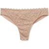 Woman’s Microfiber Lace Brazilian(Natural – Honey Soft Beige)