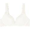 Woman’s Pretty Flowers Gioia Super Push-up Bra(Ivory – Powder White)