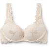 Woman’s Pretty Flowers Gioia Super Push-up Bra(Natural – Avorio Crema)