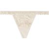 Woman’s Pretty Flowers Tulle G-String(Natural – Avorio Crema)