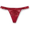Woman’s Pretty Flowers Tulle G-String(Red – Sealing Wax Red)