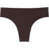 Woman’s Seamless Cotton Brazilian Briefs(Brown – Mocha Brown)