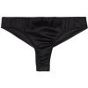 Woman’s Silk Brazilian Panties(Black – Black)