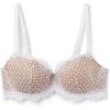 Woman’s Sophisticated Allure Sofia Balconette Bra(White – Bianco/Honey)