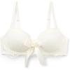 Woman’s The Simplest Pleasures Sofia Balconette Bra(Ivory – Powder White)