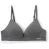 Woman’s Tiziana Triangle Bra in Cotton(Grey – Cloud Grey Blend)