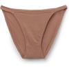 Woman’s Ultralight Cotton String Panties(Natural – Caramel Dark Beige)