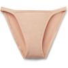Woman’s Ultralight Cotton String Panties(Natural – Honey Soft Beige)
