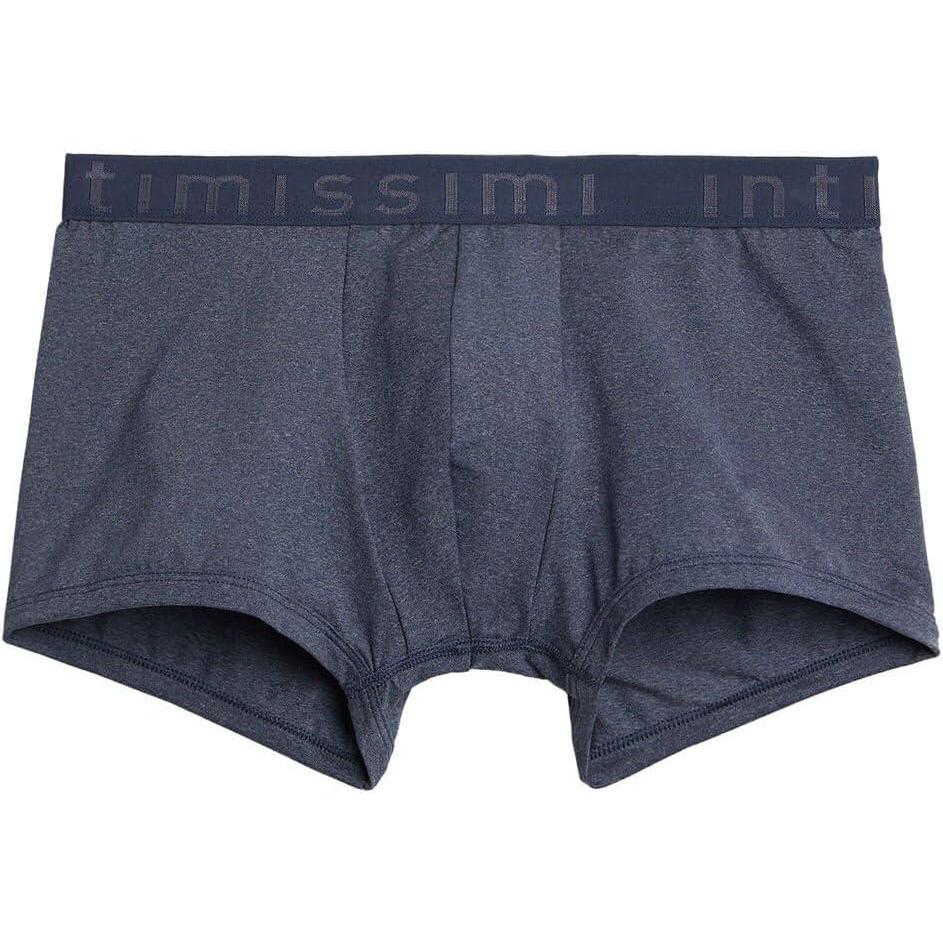 imageMans Microfiber Logo Boxer ShortsBlue  Denim Blue Blend