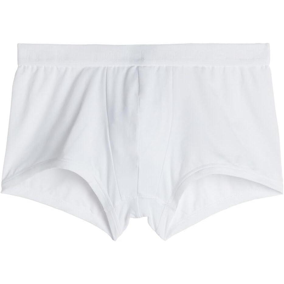 imageMans Microfiber Logo Boxer ShortsWhite  White