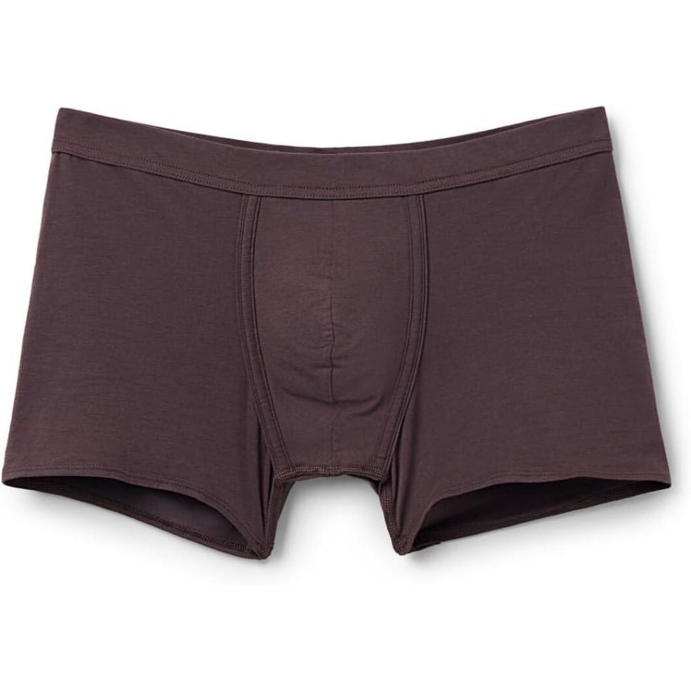 imageMans Natural Fresh Cotton BoxersViolet  Viola Vino