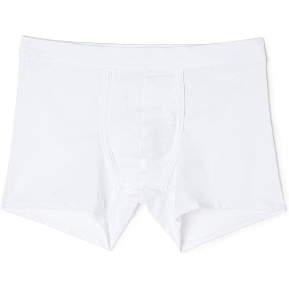 imageMans Natural Fresh Cotton BoxersWhite  White