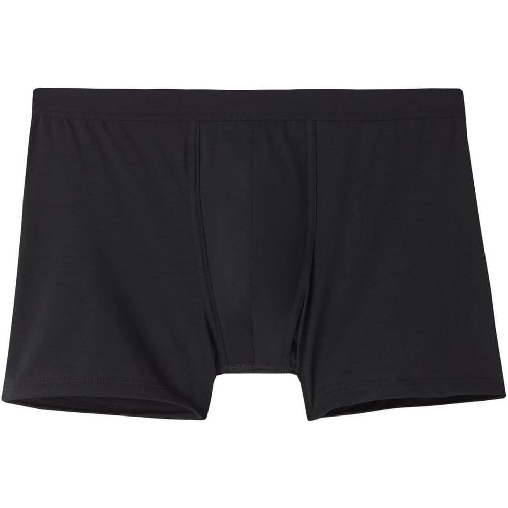 imageMans Premium Cotton BoxersBlack  Black