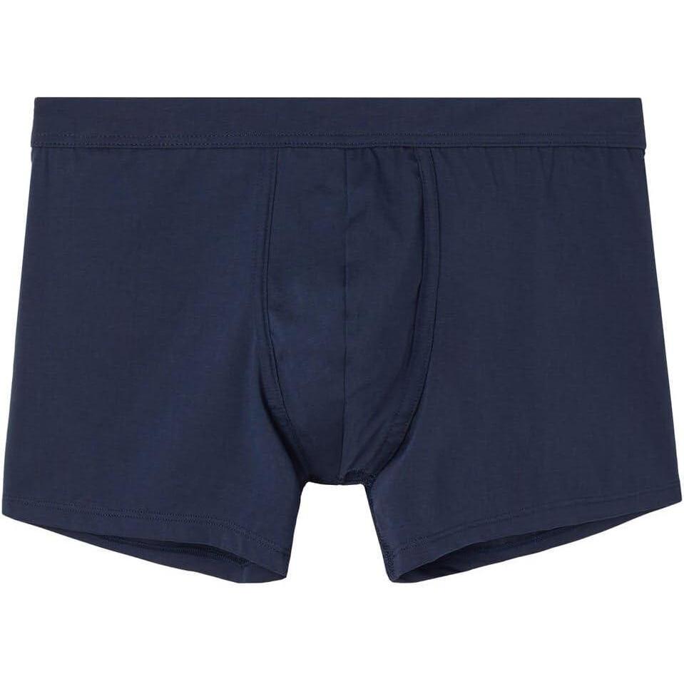 imageMans Premium Cotton BoxersBlue  Navy Blue