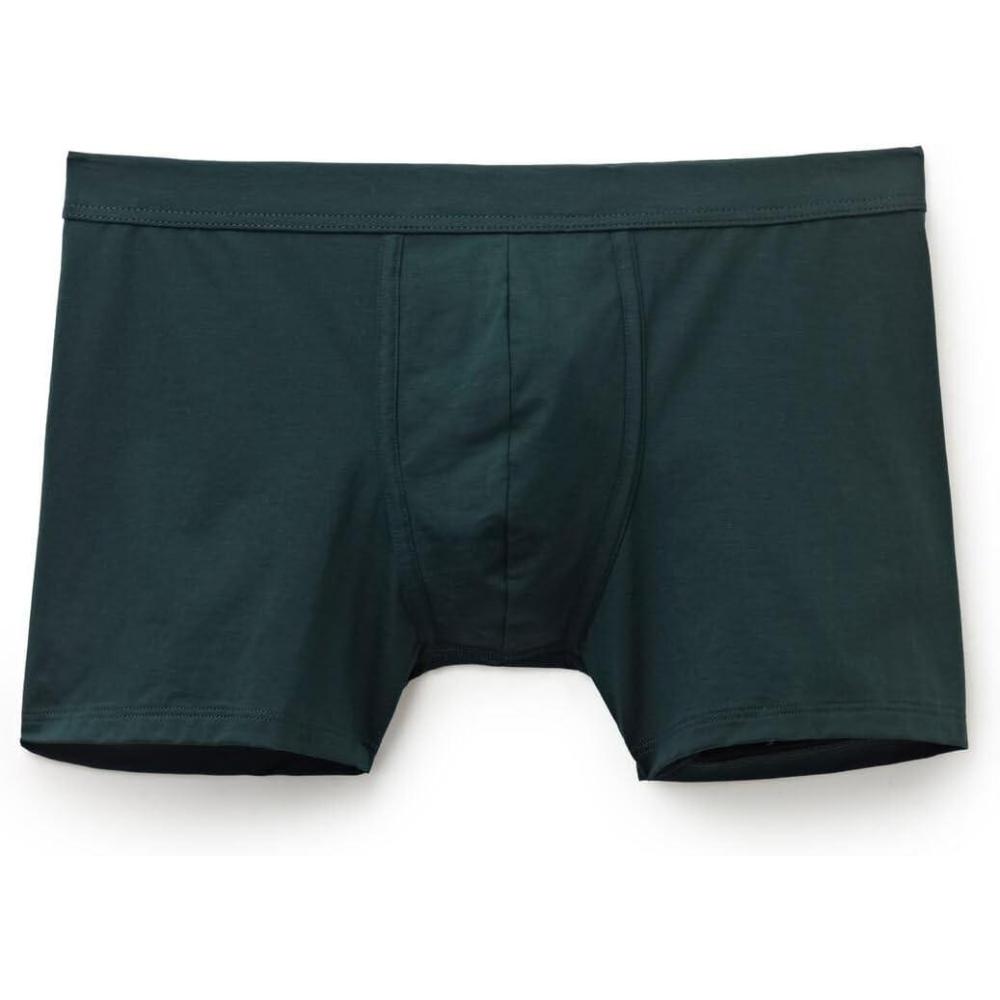 imageMans Premium Cotton BoxersGreen  Verde Scuro