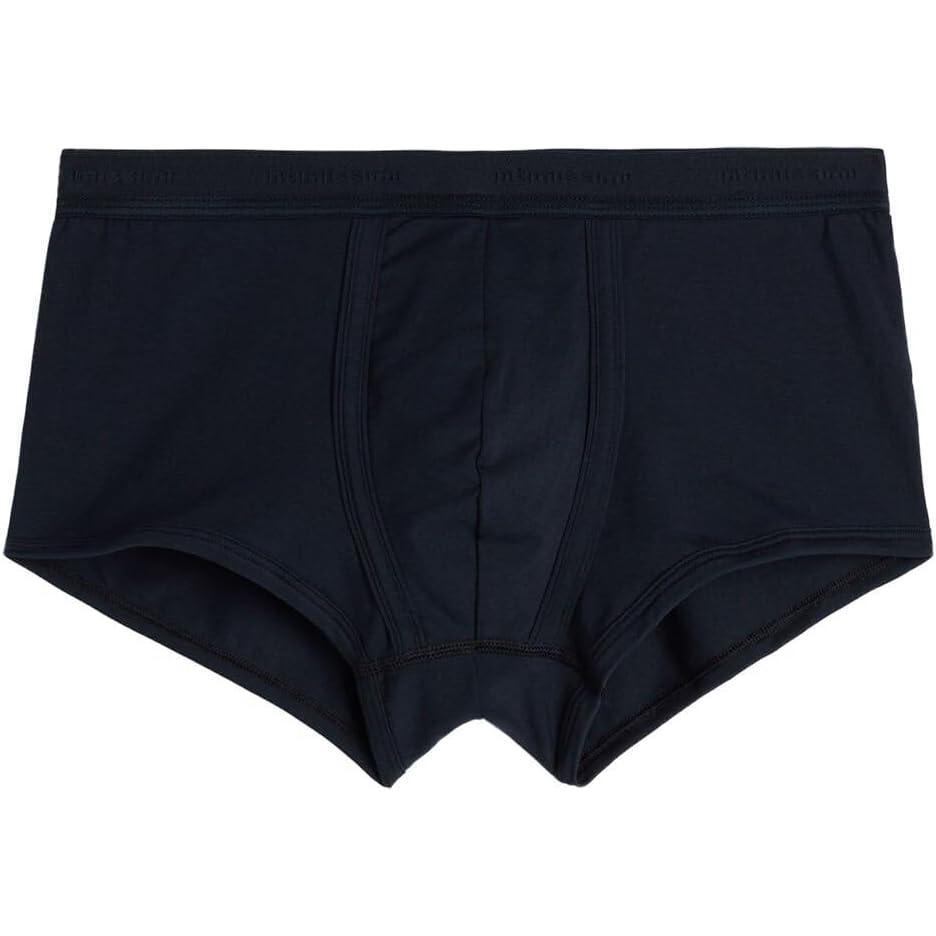 imageMans Superior Cotton Boxers with LogoBlue  Midnight BlueMidnight Blue
