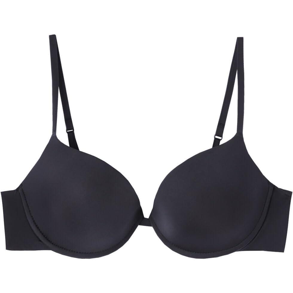 imageWomans Bellissima Pushup Bra in Ultralight MicrofiberBlack  Black