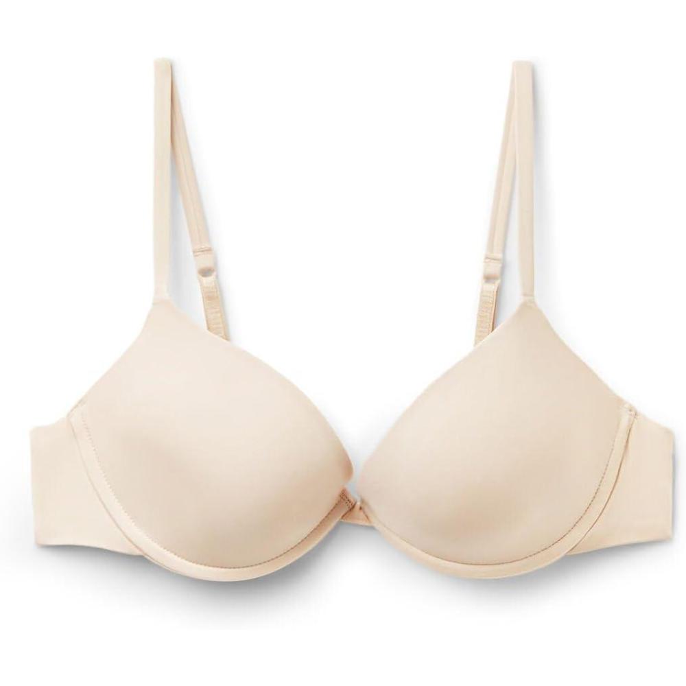 imageWomans Bellissima Pushup Bra in Ultralight MicrofiberNatural  Avorio Crema
