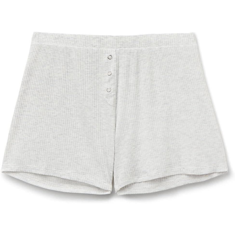 imageWomans Chic Comfort Modal ShortsGrey  Grigio Perla Melange