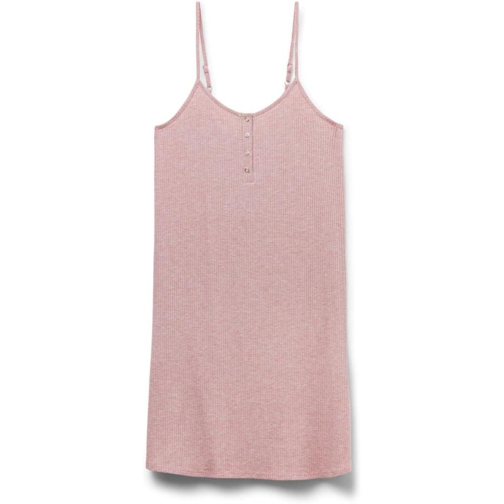 imageWomans Chic Comfort Thin Strap NightshirtDark Pink  Rosa Scuro Melange
