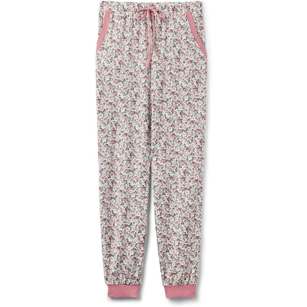 imageWomans Floral Romance Modal Full Length Cuffed Pants
