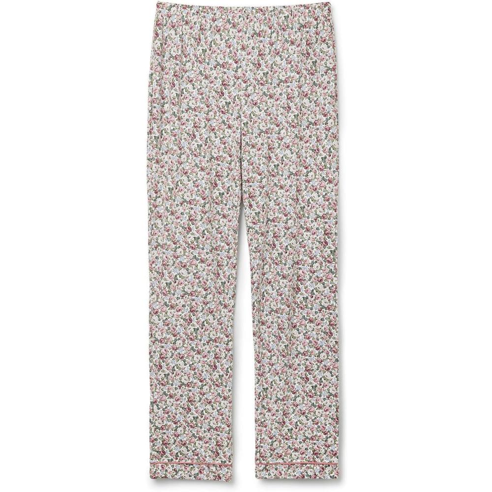 imageWomans Floral Romance Modal Full Length PantsPrint  Stampa Floral Romance